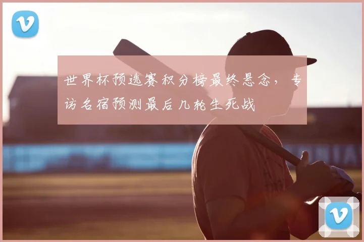 世界杯预选赛积分榜最终悬念，专访名宿预测最后几轮生死战